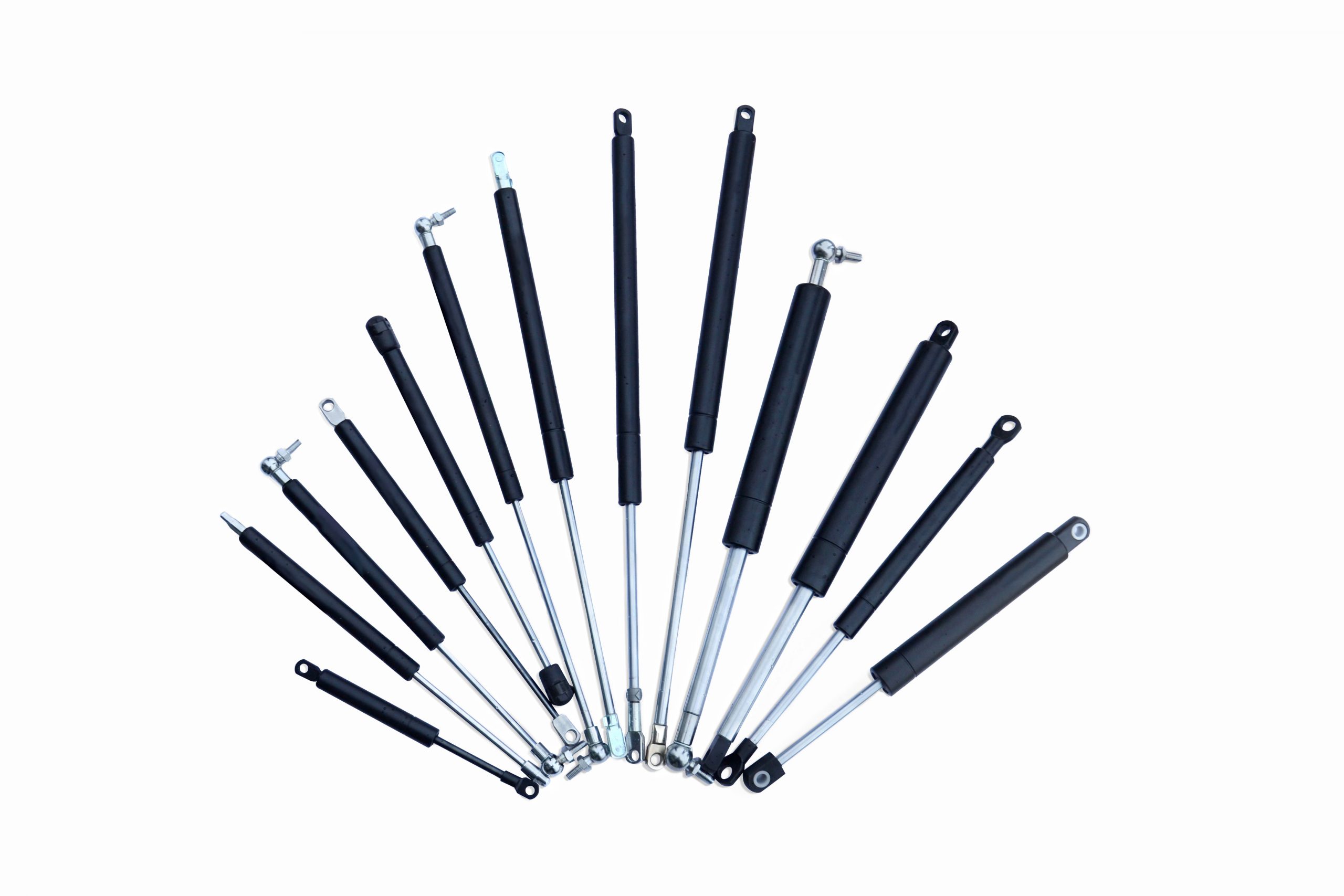 Different types of gas springs