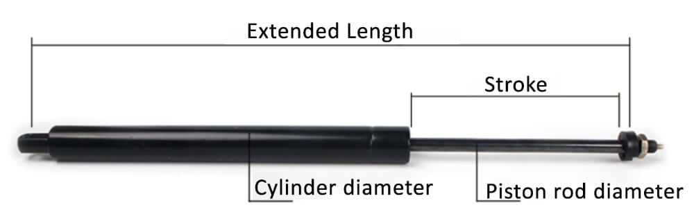 lockable gas spring