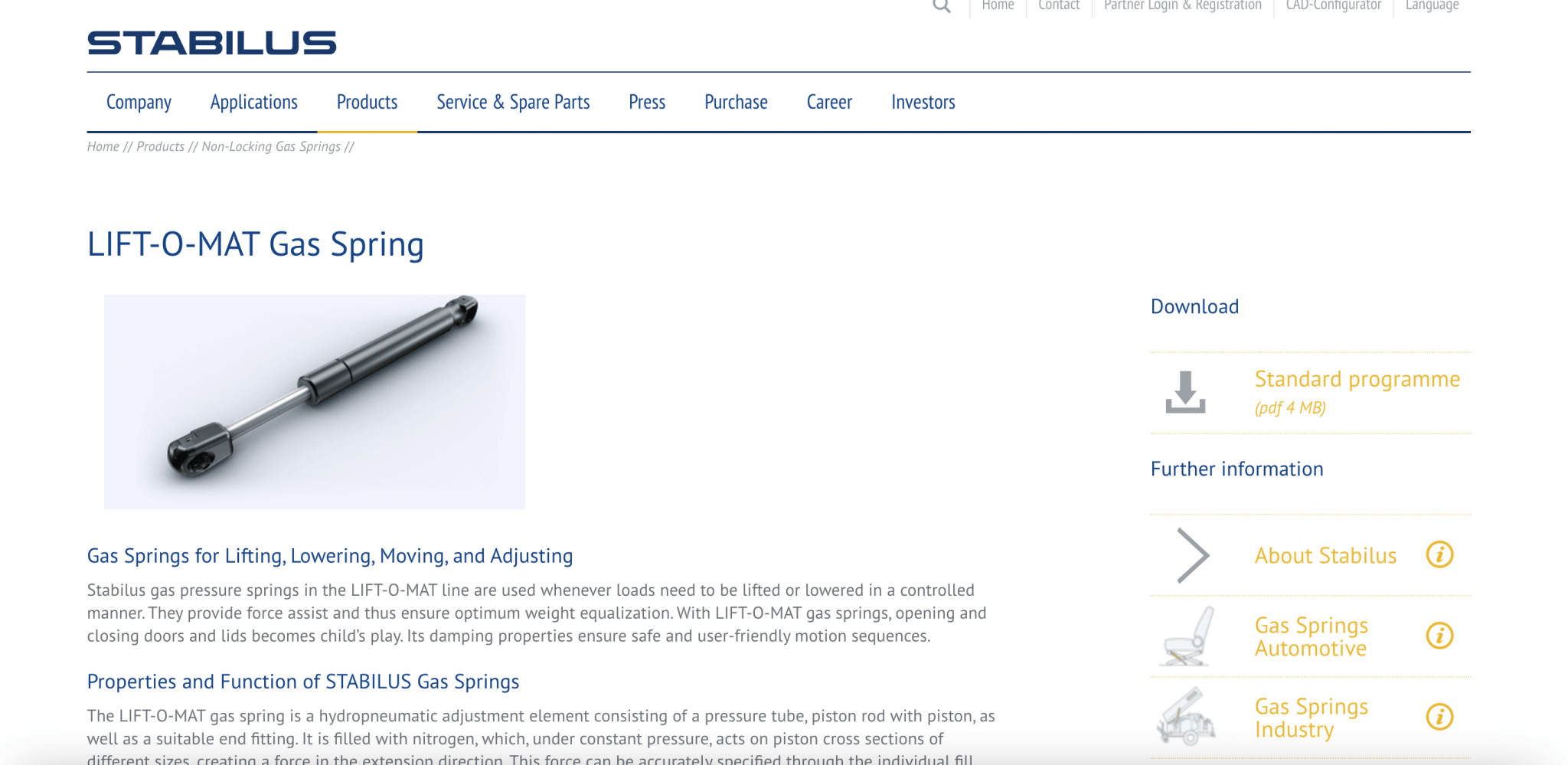 Top 10 gas spring manufacturers in 2023 jp